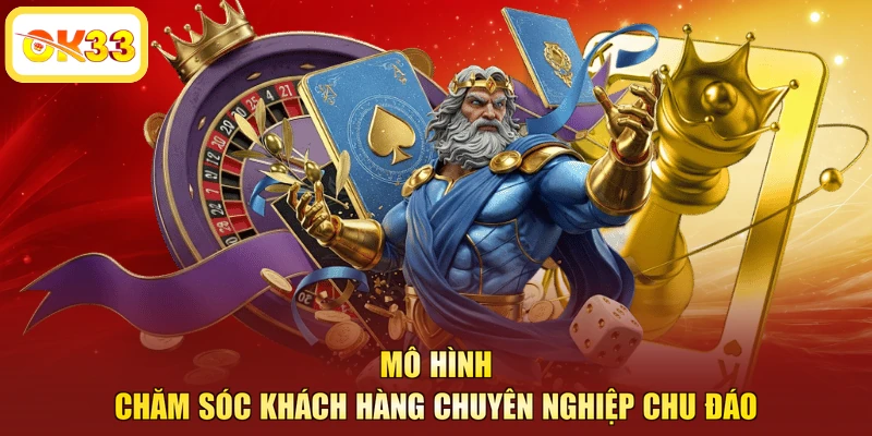 Mô hình chăm sóc khách hàng chuyên nghiệp chu đáo
