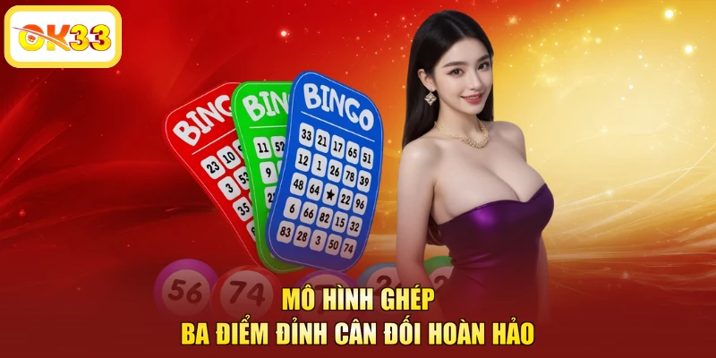 Mô hình ghép ba điểm đỉnh cân đối hoàn hảo